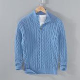 Assertive Half-Zip Sweater